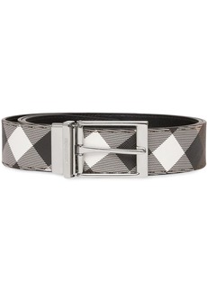 burberry calf leather colorblock belt