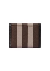 Burberry check-print leather wallet