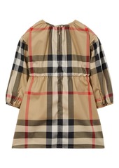 Burberry check-print round-neck dress