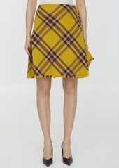 Burberry Check wool kilt