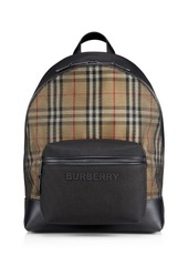 Burberry Checked Logo Backpack