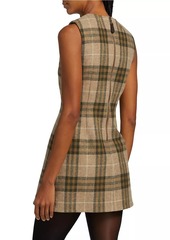 Burberry Cie Check Zip Minidress