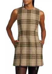 Burberry Cie Check Zip Minidress