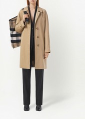 Burberry classic-collar single-breasted coat