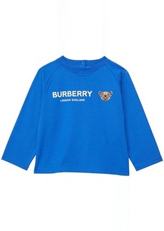 Burberry Cobalt Bear Tee (Infant/Toddler)