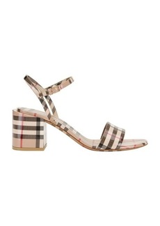 Burberry Cornwall Check sandals