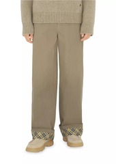 Burberry Cotton Canvas Carpenter Pants