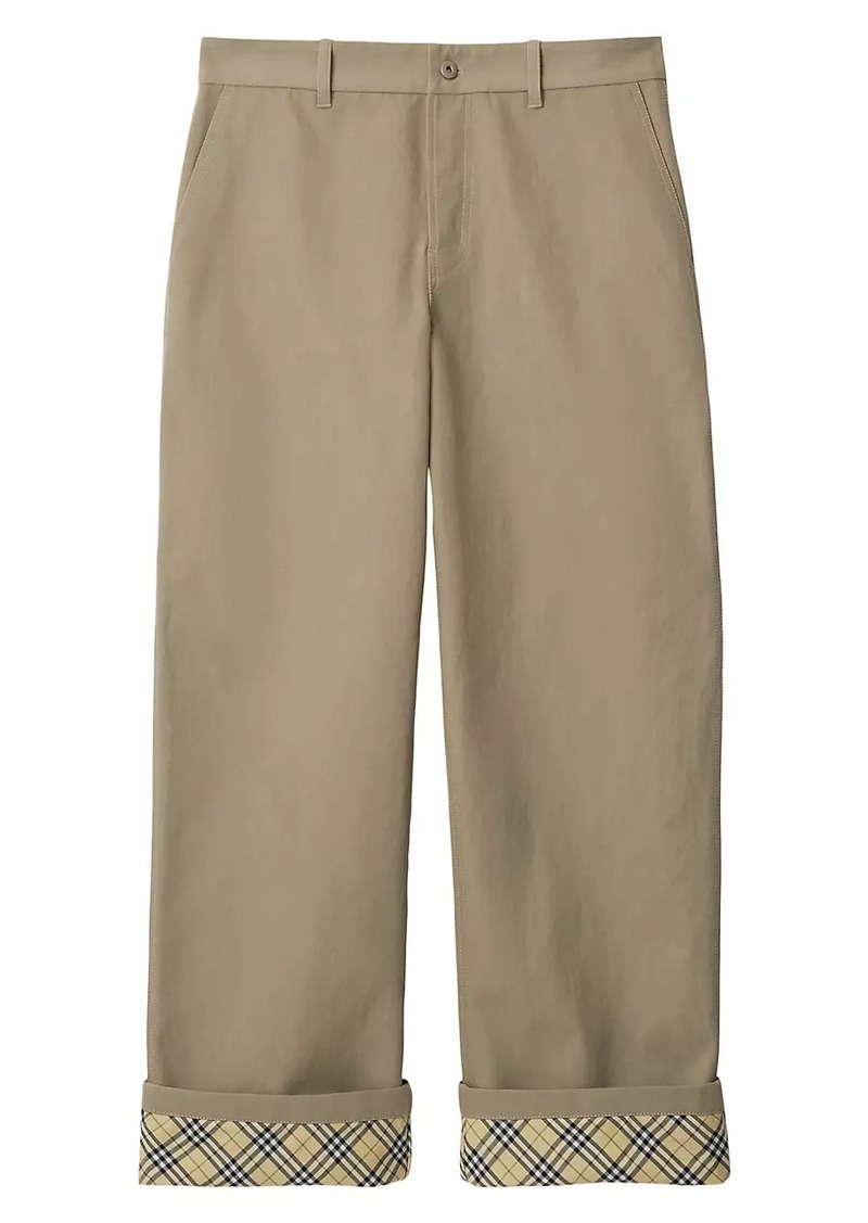 Burberry Cotton Canvas Carpenter Pants