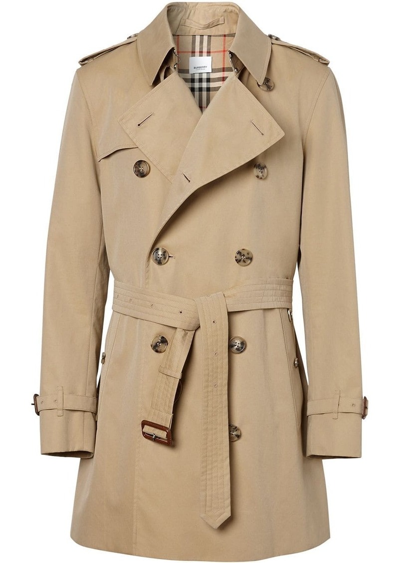 Burberry Cotton Gabardine Trench Coat