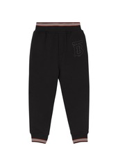 Burberry Cotton Sweatpants W/ Logo