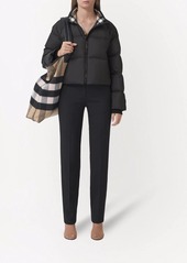 Burberry cropped padded jacket