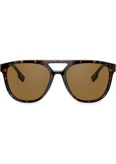 Burberry cut-out aviator sunglasses