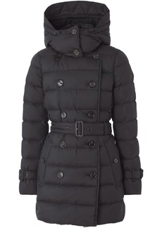 Burberry detachable-hood padded coat