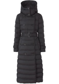 Burberry detachable-hood padded coat