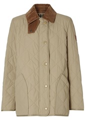Burberry diamond quilted barn jacket