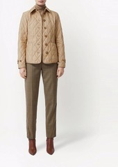 Burberry diamond-quilted jacket