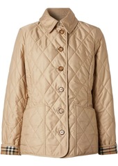 Burberry diamond-quilted jacket