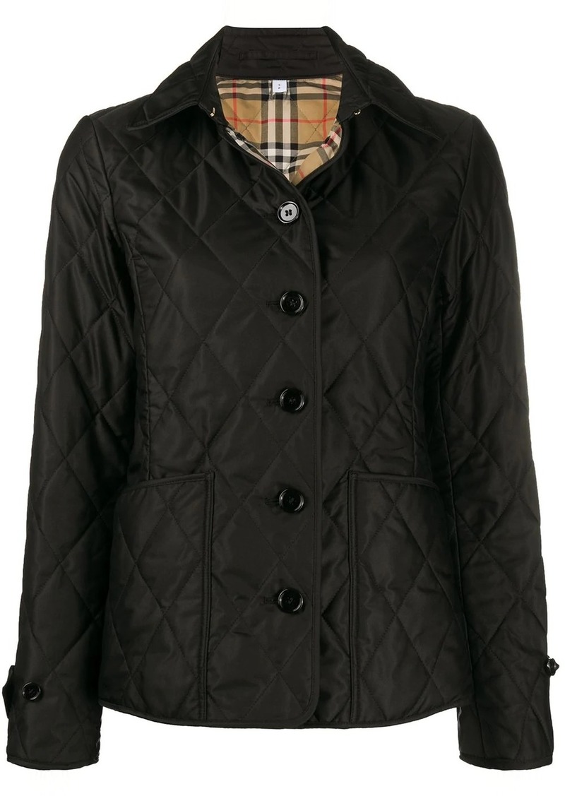 Burberry diamond quilted thermoregulated jacket