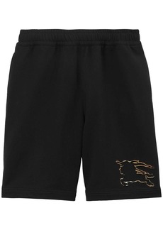 Burberry EKD-motif cotton shorts
