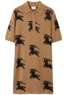 Burberry EKD-print jacquard shirt dress