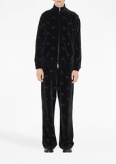 Burberry EKD velvet jogging pants