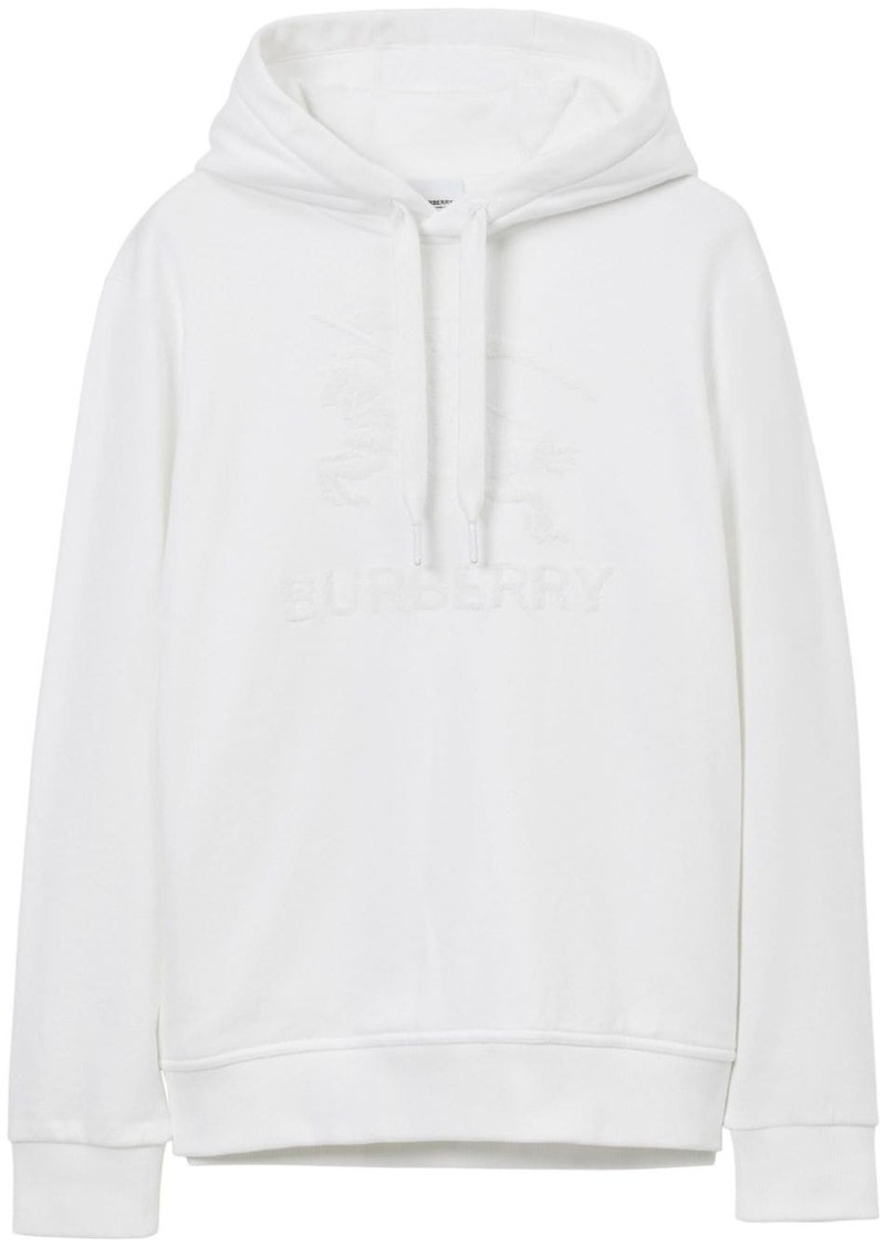 Burberry EKD Raynerbridge logo-embossed cotton hoodie