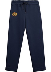 burberry embroidered jersey sweatpants