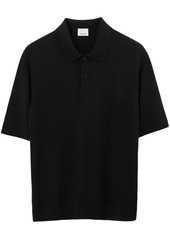 Burberry Equestrian Knight-motif polo shirt