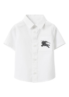 Burberry Equestrian Knight-motif shirt