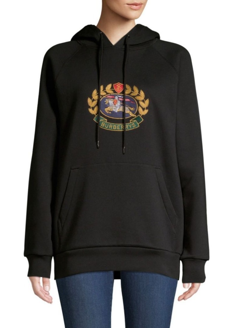 burberry logo hoodie