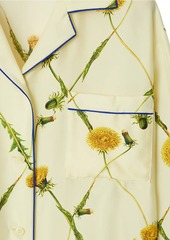 Burberry Floral Silk Blouse
