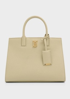 Burberry Frances Leather Top-Handle Bag