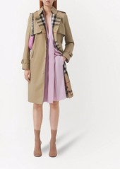 Burberry Check Lapel trench coat