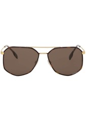 Burberry geometric tinted sunglasses