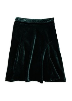 Burberry Girl's Velvet Skirt