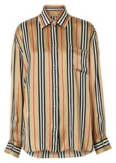Burberry Godwit Icon Stripe Silk Shirt