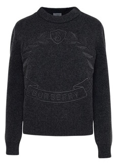 Burberry Gray cachemire blend sweater