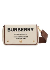 Burberry Hackberry Logo Printed Canvas Bag