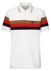 Burberry Heritage Striped Cotton Piqué Polo Shirt
