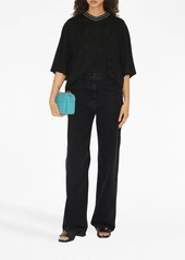 Burberry high-waist straight-leg trousers