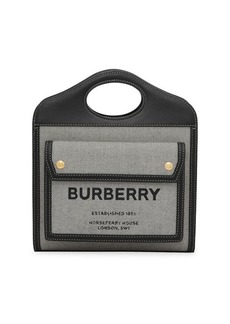 Burberry Horseferry Logo Top Handle Bag