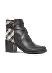 Burberry House Check mid-heel boots