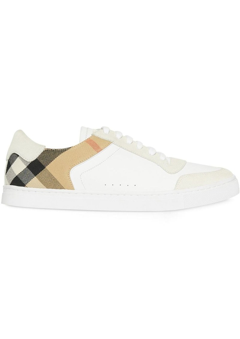 Burberry House Check panel sneakers