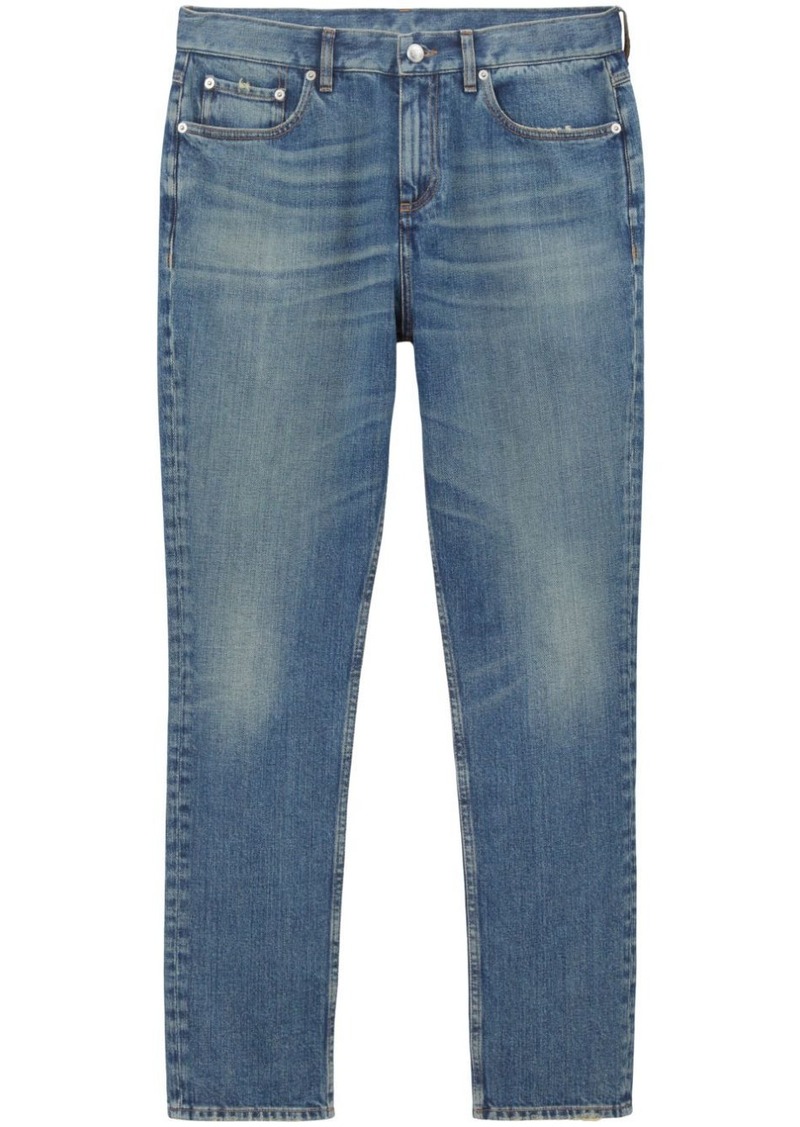 Burberry Japanese mid-rise slim-fit jeans