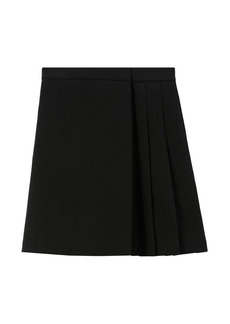 Burberry jersey pleated skirt