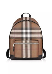 Burberry Jett Checkered Backpack