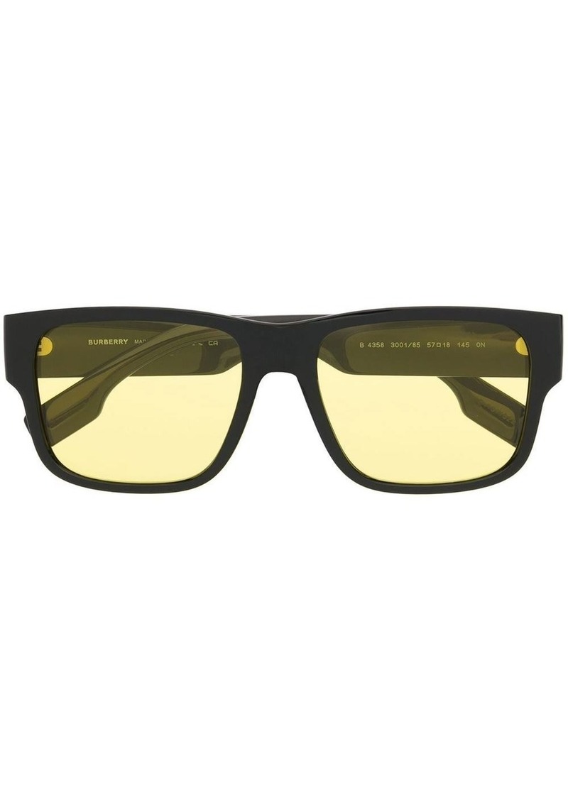 Burberry Knight square tinted sunglasses