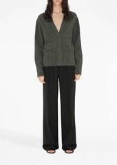 Burberry knitted V-neck cardigan