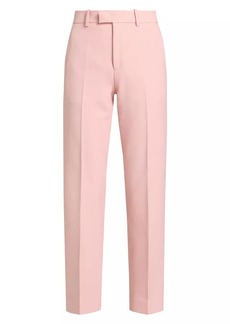 Burberry Lar Wool Cropped Trousers