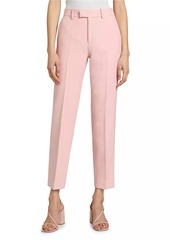 Burberry Lar Wool Cropped Trousers